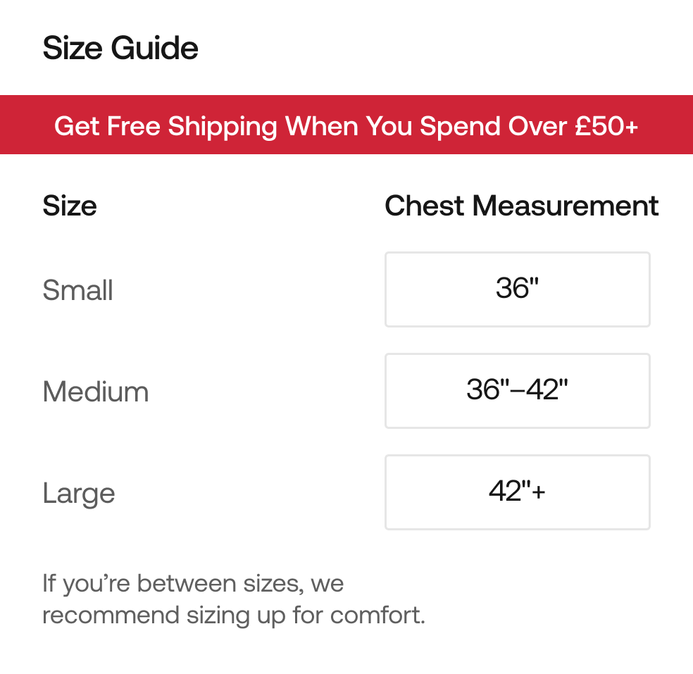 Size Guide
